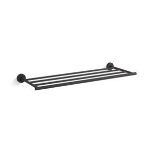 KOHLER Elate Hotelier Towel Bar Shelf – MATTE BLACK